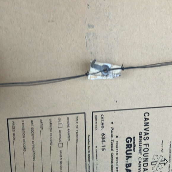 Signed 1976 Impressionist Painting with Rustic Outdoor Scene - Picture 8 of 10